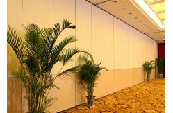 China Ebunge Sliding Partition Walls MDF Melamine Finish Hanging System Without Floor Track supplier