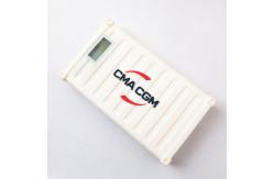 China 5000MAH 2800MAH PVC Power Bank Customized Made With Single Cable supplier