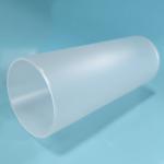 Frosted Outer Quartz Glass Tube OD 32.7mm ID 30mm Length 85mm Light Homogenizing Sleeve for sale