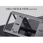 Scratch Resistant Lightweight Carbon Fiber License Plate Frame
