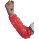 White PE Disposable Oversleeve 18 Inch Sleeve Protectors For Arms