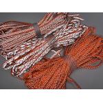High Visibility Various Patterns Of Silver Reflective Piping Sewing On Clothing