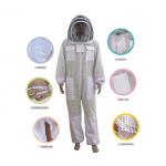 China Beekeeping Suit Professional Bee Suit Protective Clothing 3 Layer Mesh Beekeeper Suit factory