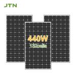 BIPV Monocrystalline Half Cut Solar Panel 440W 9BB 144 Cells for sale