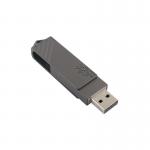 Metal Type C USB Flash Drives Twist Shaped Fast Speed Can Use By Phone Directly for sale