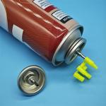 China Eco-Conscious Butane Refill Valve for Camping Stoves with Biodegradable Seal Rings factory