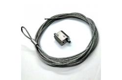 China 7x7 Or 7x19 Griplock Systems Cable Looping Gripper Hanging Kit supplier