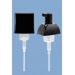 Square Shape Soap Dispenser Black Pump 40/400 Industrial 120ml Bottle Use for sale