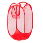 Bulk Collapsible PP Plastic Laundry Basket Mesh Laundry Bag for sale