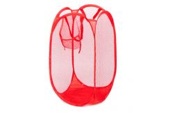 China Bulk Collapsible PP Plastic Laundry Basket Mesh Laundry Bag supplier