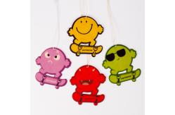 China Apple Scent MSDS Odm Hanging Paper Car Air Freshener supplier