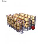 Pitch 75mm Drive In Drive Through Racking System , Drive In Warehouse Racking