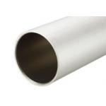 Round 6061 Anodized Aluminum Tube Aluminum Extrusion Profile Silvery Anodized for sale