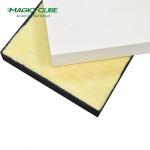 Customize GRG Moulding Made in 2014 Brazil GRG 3D Acoustic Hollow Out Gypsum Wall Panel for sale
