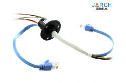 China Miniature cable reels Ethernet Slip Ring 1 ~ 4 Channel 1000M Aluminium Alloy supplier