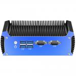 Dual LAN Dual COM Intel Fanless Mini PC With DDR3 RAM Up To 8GB Linux And mSATA for sale