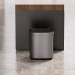 Office and Kitchen Stainless Steel Trash Can Automatic Touchless Smart Sensor Waste Bin with STANDING Structure for sale