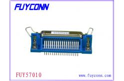 China Centronic 50 Pin PCB Right Angle Female Connector Certified UL supplier