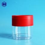 Custom Stackable 396ML 13OZ  Clear PET Jar For Candies for sale