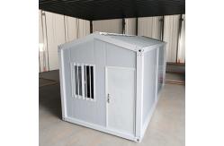 China Customized Mini Warehouse Flat Pack Container House Prefab Windproof Structure  supplier