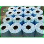 80g Two Sided Blue CAD Paper For Drawing 30'' x 150yards Clear Image Printing for sale
