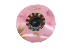 China 33 Pack Sushi Plastic Macaron Packaging Trays Macaron Box With Clear Lid supplier