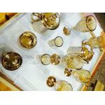 Glass Jars Rose Gold PVD Coating / 0.5 - 3 Microns Thin Film Coating Services for sale