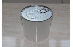 China Water Resistant PP Can  with Transparent PET Plastic Cap 450ml supplier