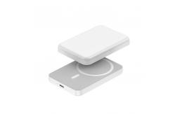 China Magnetic Portable 5000mAh Wireless Charging Power Bank For Iphone 13 supplier