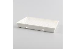 China 100 Ul Full Skirted White PCR Plates With Transparent Tubes Disposable Plastic Plates supplier