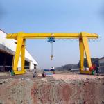 20tons Electric Hoist Box type Single Girder Gantry Crane A3 A4 for sale