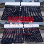 500L Vacuum Tube Compact Solar Water Heater Tap Water Flat Roof Solar Collector for sale