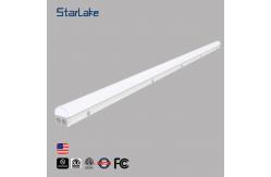 China Office LED Linear Strip Light Fixture / Suspended Linear Pendant Lighting supplier