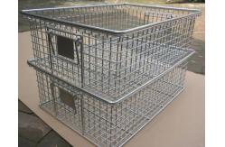 China Disinfection Rectangular Wire Mesh Basket Metal For Sterilization supplier