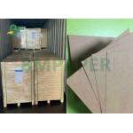 Recycled Food Grade 200GSM 250GSM 300 GSM Unbleached Kraft Paper Roll For Food Box for sale