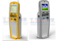 China Freestanding Tnformation Check in Hotel Kiosk Terminal , Tourism Kiosk Touch Screen supplier