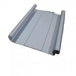 Waterproof Aluminium Door Profiles Gravity Air Grille Louver Blade Profile With Hole Air Shutter for sale