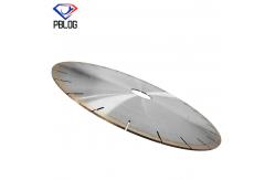 China PBLOG 13.78In Diamond Segmented Cutting Disc For Marble / Tile / Stone supplier