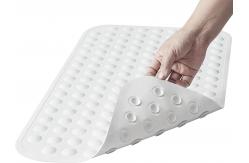China Sturdy Washable Silicone Non Slip Bath Mat For Bathroom Rectangular shape supplier