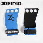 Microfiber Leather Crossfit Hand Wraps 2.25Mm Protect Gymnastics Palm Grips 3 Holes