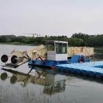 88kw Large Capacity Aquatic Weed Harvester For Water Weed Harvesting