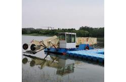 China 88kw Large Capacity Aquatic Weed Harvester For Water Weed Harvesting supplier