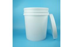 China 18kg American Round Plastic Barrel With Lid And Handle supplier