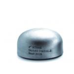 Round Pipe End Cap Dn200 8 Inch Sch40 Stainless Steel Welding Cap Fittings for sale