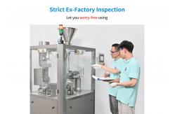 China High Speed Automatic PLC Capsule Filler Machine With OEM ODM Service supplier