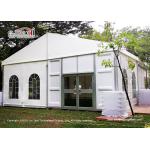 10x10m Movable Outdoor Wedding Tent With Glass Door for sale