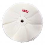 6 Premium Loose Cotton Buffing & Polishing Wheel (80-Ply) for sale