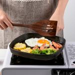 Black Walnut Kitchen Utensil 6 Pcs Home Solid Wood Spatula Spoon Cooking Set