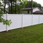 Outdoor Decorative 6x8 Feet Privacy Plastic Beautiful White Vinyl Pvc Fence Panel for sale