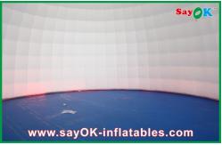 China OD 5m Inflatable Air Tent White , Inflatable Dome Tent For Exhibition supplier